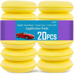 Car Round High Density Waxing Polish Sponges Foam Applicator Pads Curing and Polishing Sponges Auto Cleaning Tools Accessories