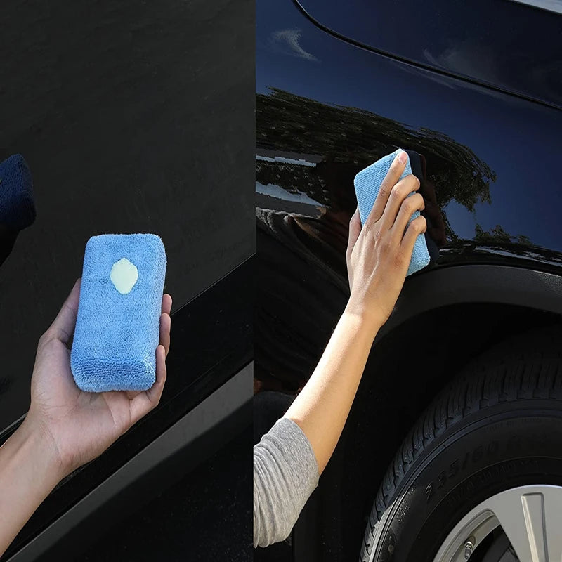 8PCS Microfibre Car Wax Applicator Pads 