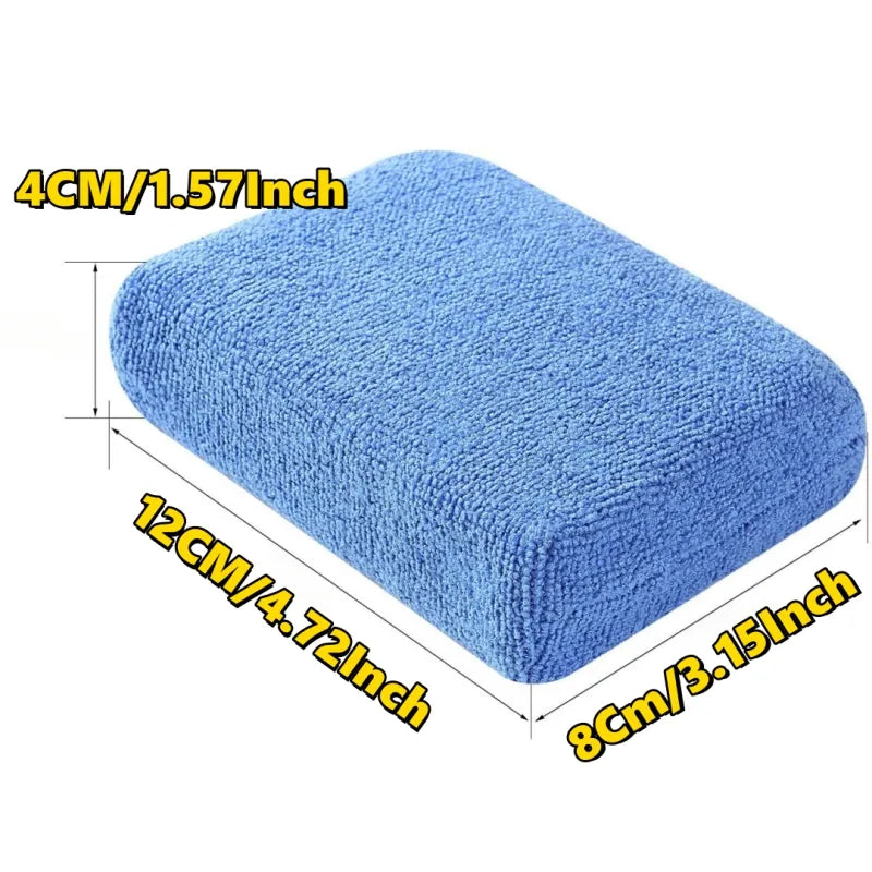 8PCS Microfibre Car Wax Applicator Pads 